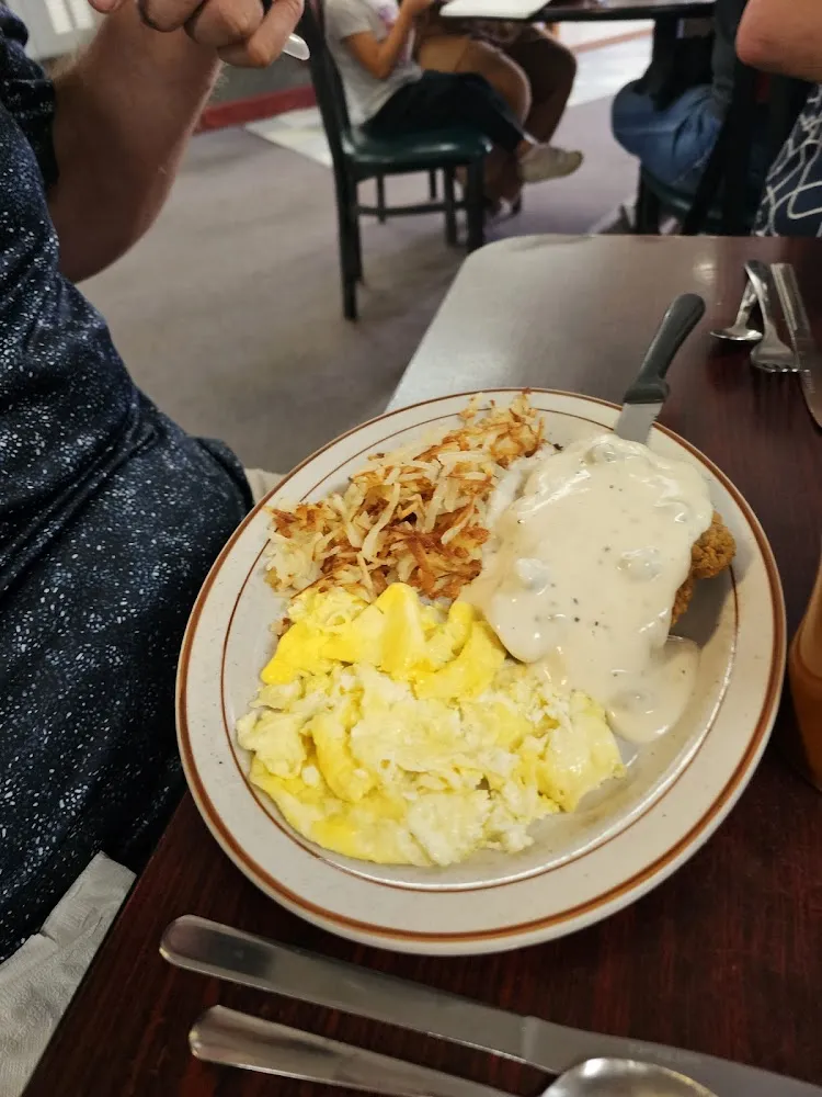 Chicken Fried Steak Eggs