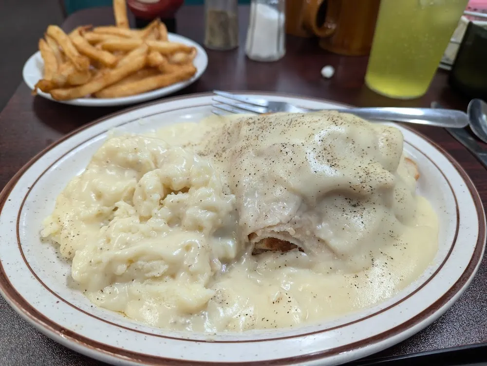 Open Faced Hot Turkey